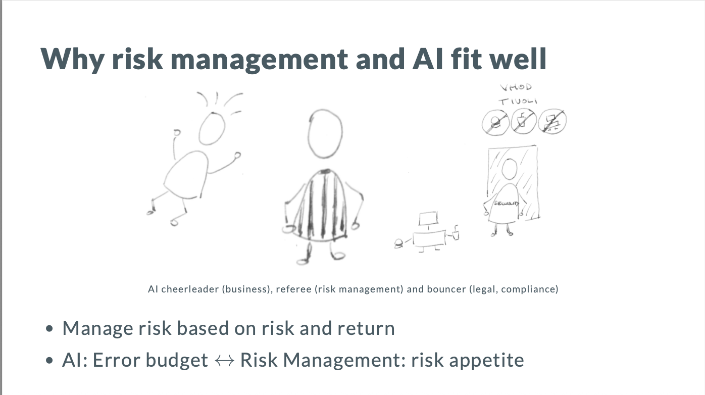 Why AI and Risk management fit well
